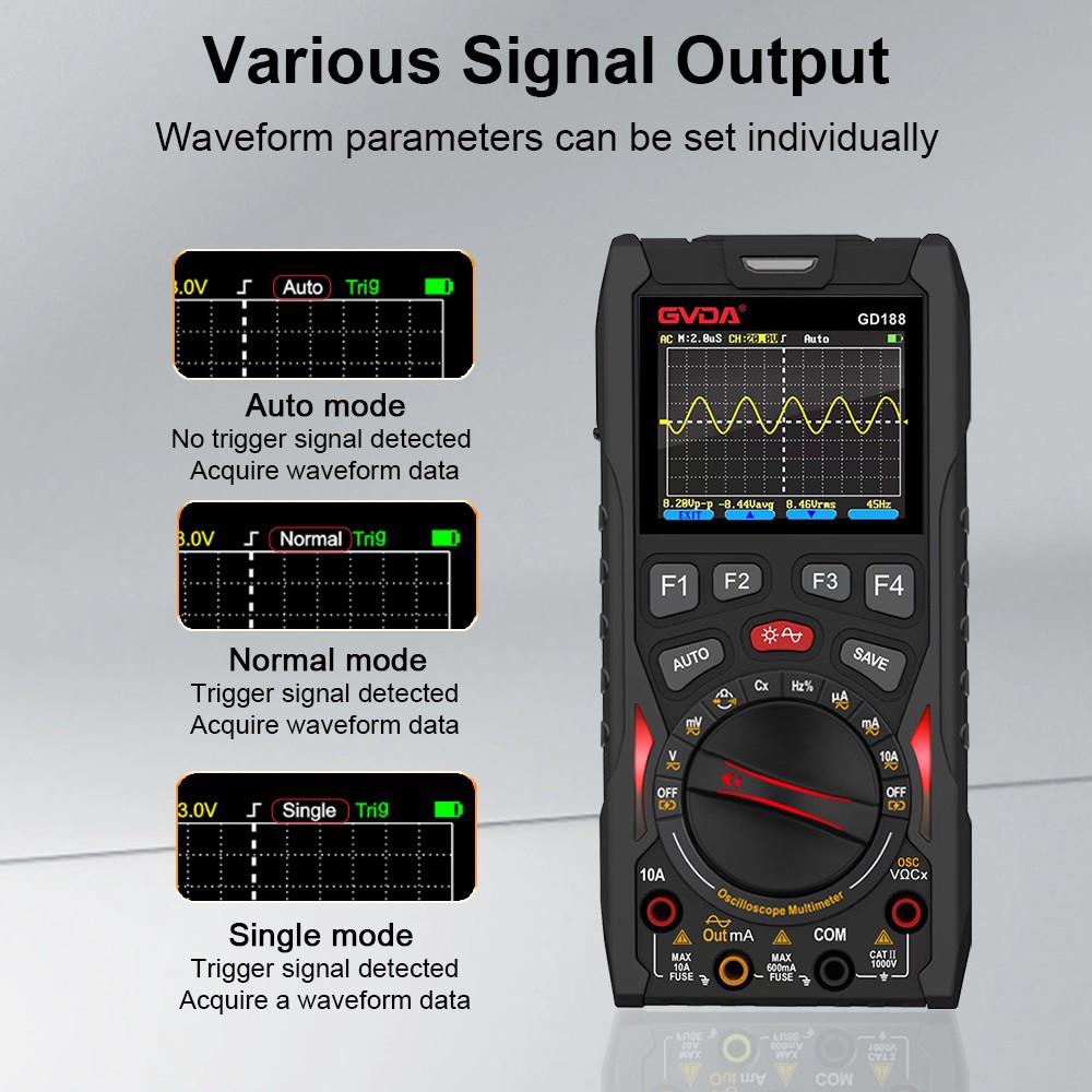 GD188--4 Various Signal Output Oscilloscope GD188--4 Various Signal Output Oscilloscope