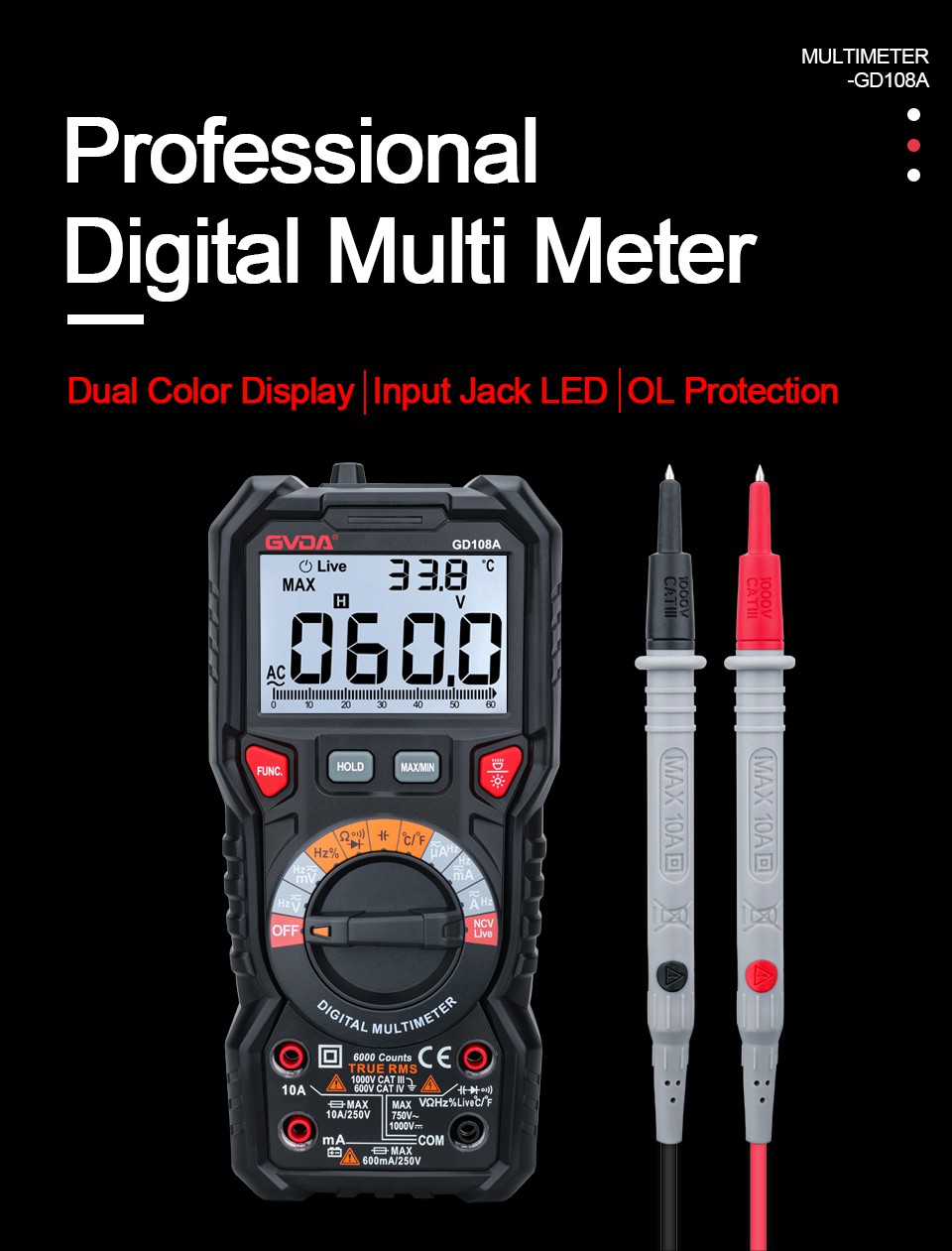2. Multimter 6000 counts
