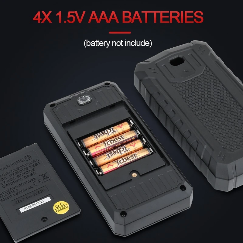 3. Digital Multimter AAA battery - 