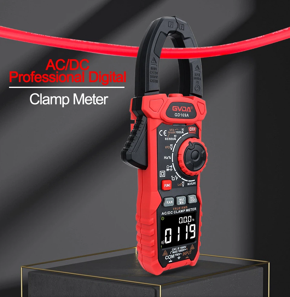 1 Digital AC DC Clamp meter 1 Digital AC DC Clamp meter