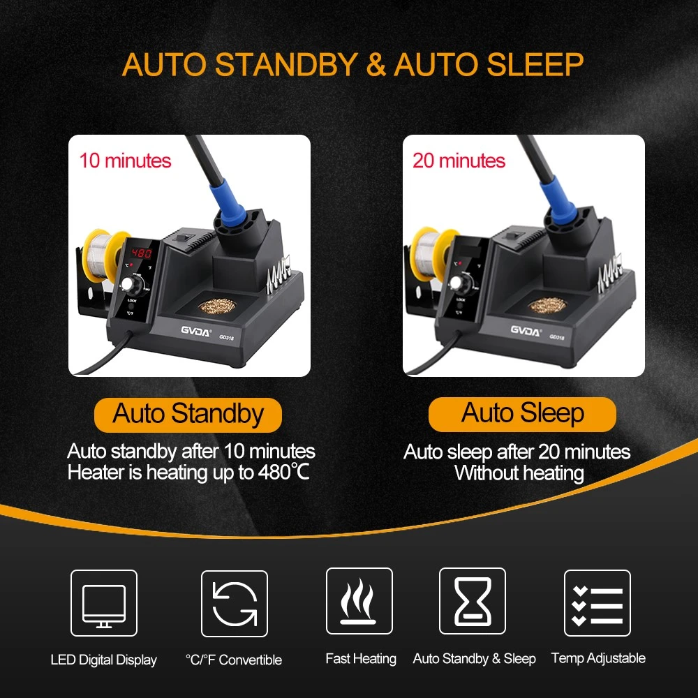 4 Temperature controlled soldering station