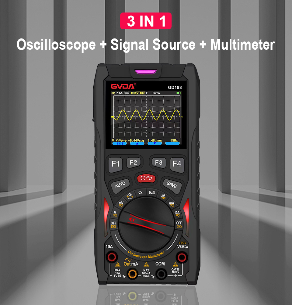 GD18801 Digital Oscilloscope Multimeter GD18801 Digital Oscilloscope Multimeter