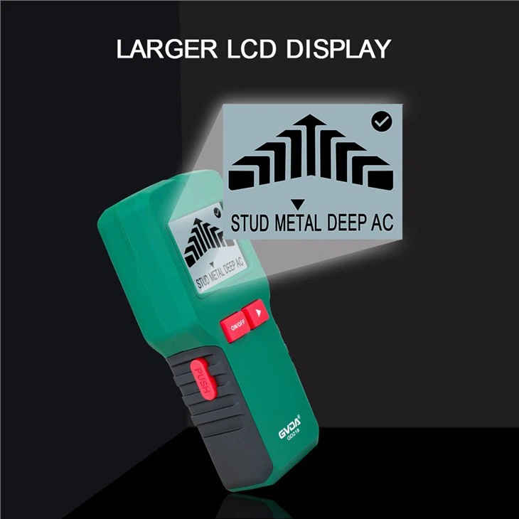 Multi-Detector Stud Metal Deep AC Wire Finder