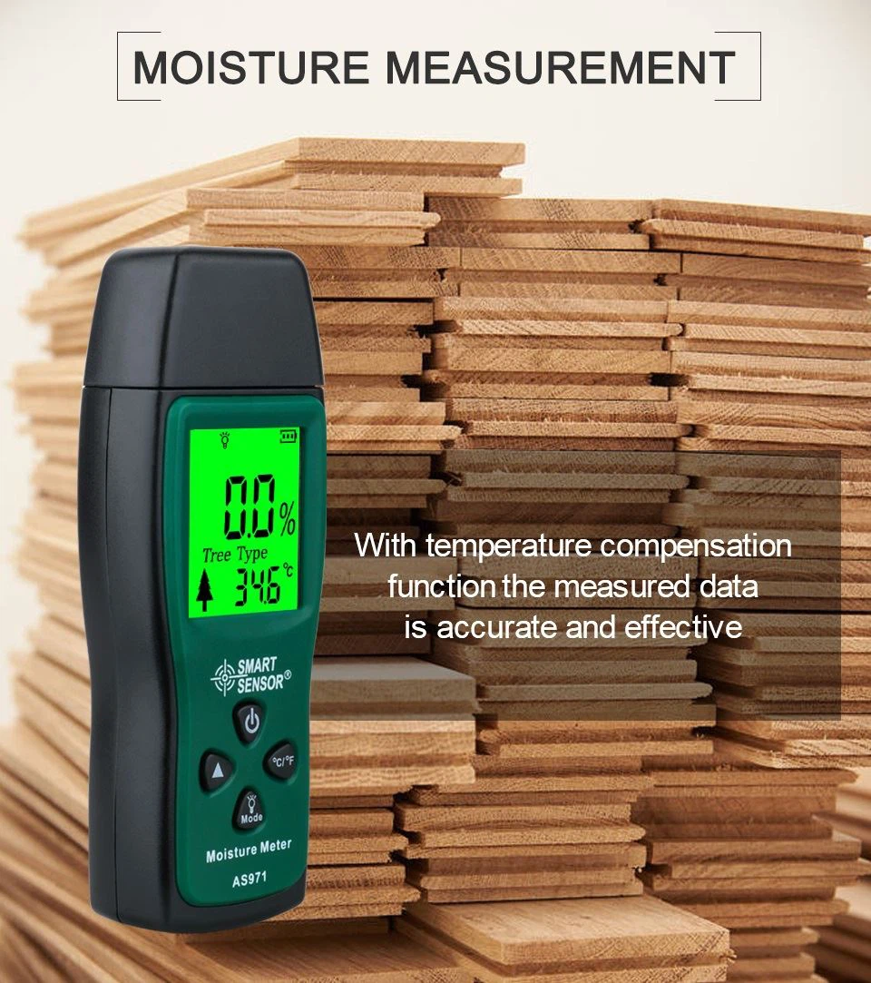 Wood Density Table Of Digital Wood Hygrometer Moisture Meter