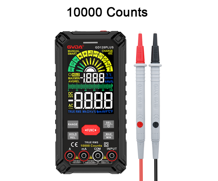 Auto Ranging 10000 Counts TRMS Smart Multimeter