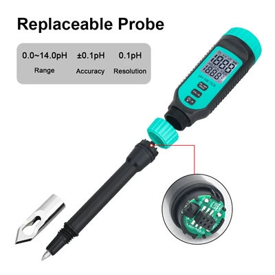 Portable 4 in 1 Penetrating Soil Food PH Tester suppliers